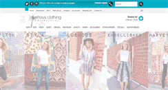 Desktop Screenshot of lushousclothing.com.au